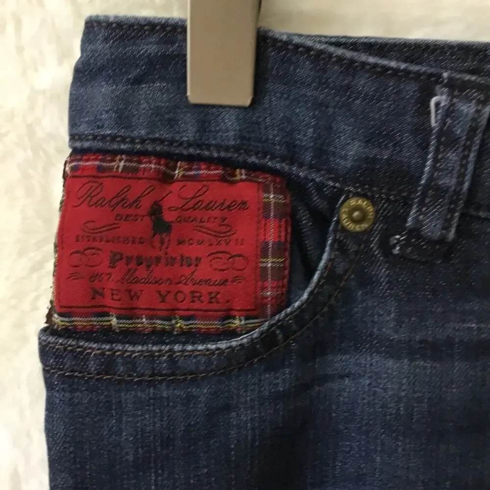 Ralph Lauren Girl Blue Straight Leg Jeans